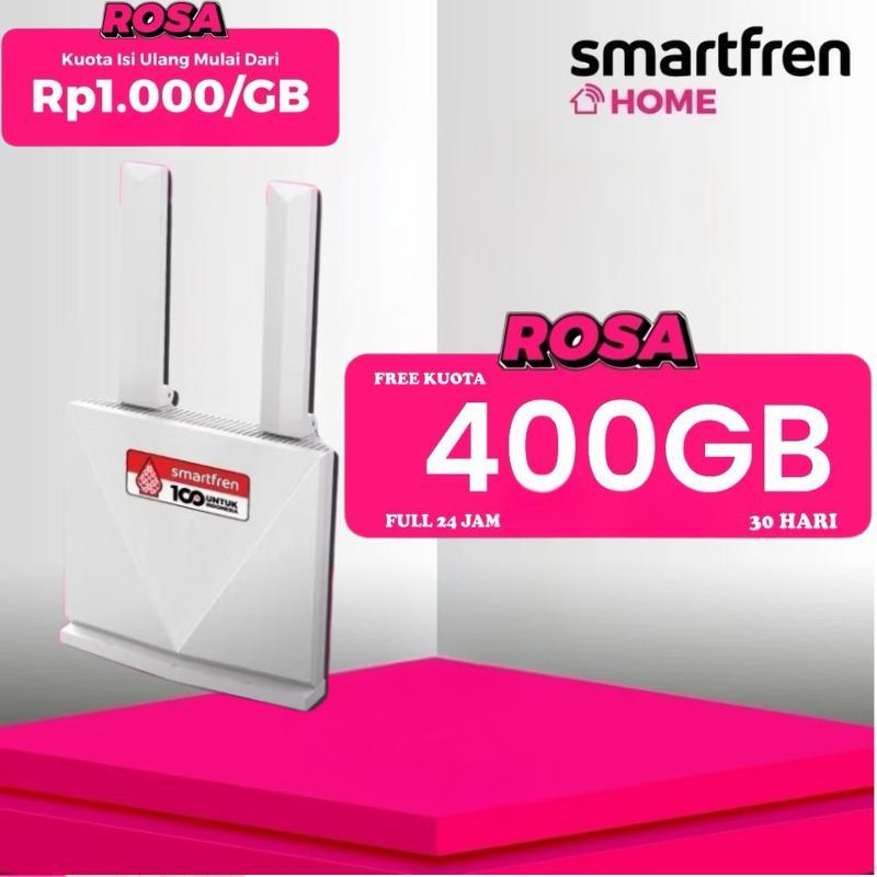Modem Router Wifi Smartfren RE11 ROSA ZTE Bonus Kuota 400GB Full Reguler 24 Jam