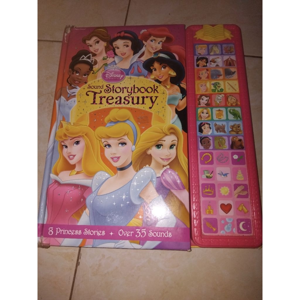 Preloved Buku Anak Soundbook Disney Princess Putri