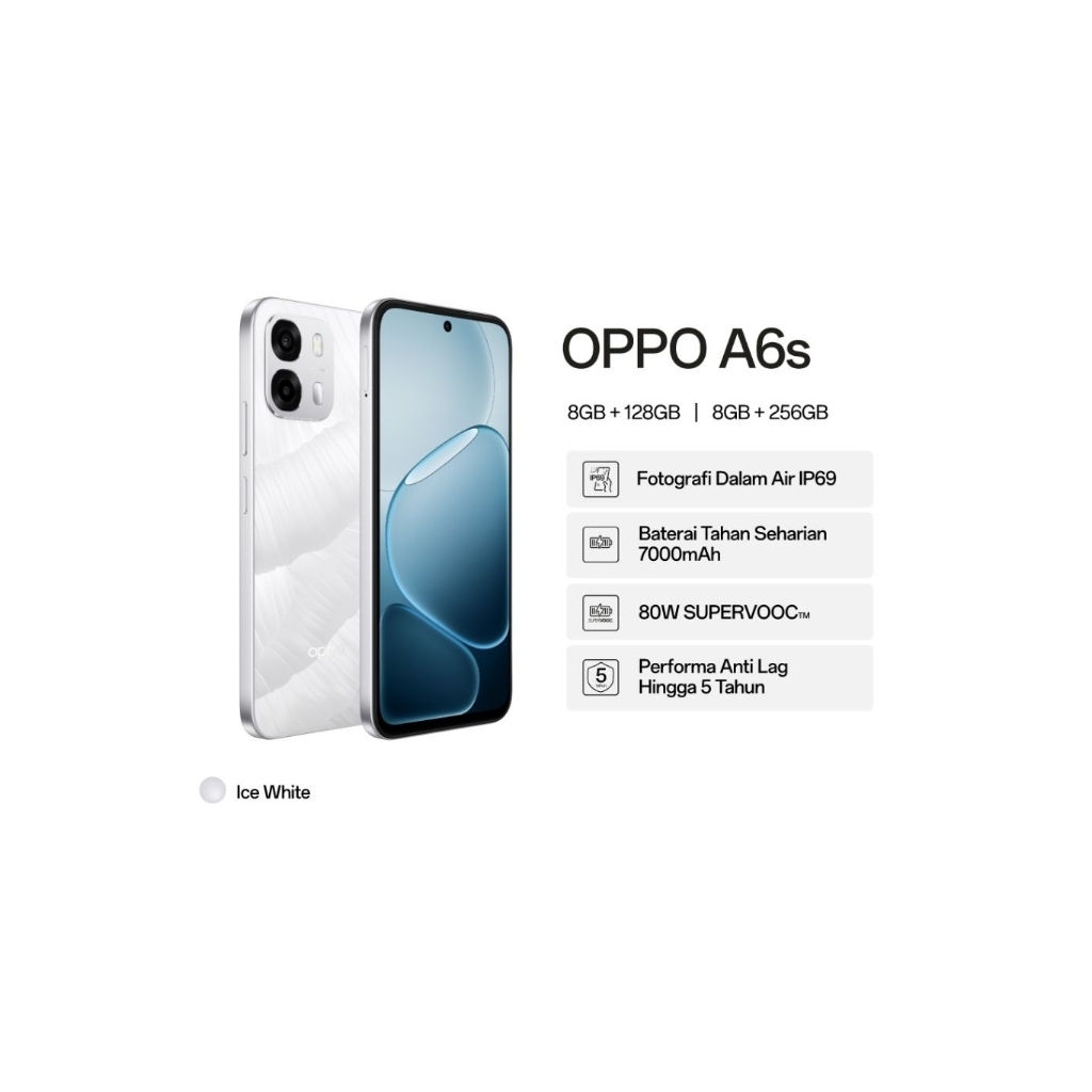 OPPO A6S GARANSI RESMI 16/128-16/256