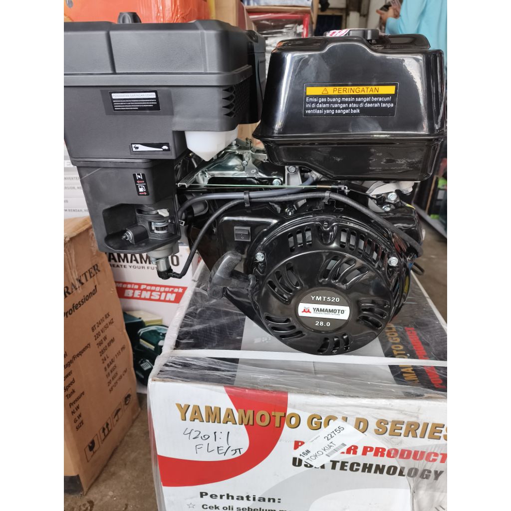 Mesin penggerak/GX/ROBIN YAMAMOTO 520 28HP putaran 1:1