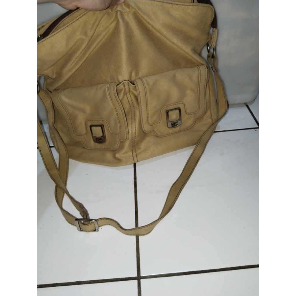 Tas Slempang Beludru Elizabeth Preloved