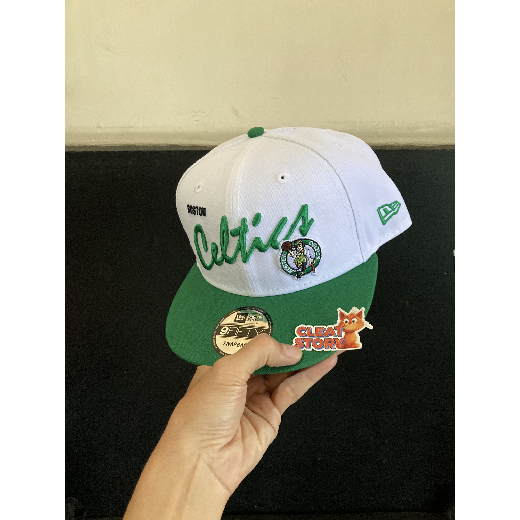 TOPI 950 SNAPBACK x NBA BOSTON CELTICS Q424 VINTAGE SCRIPT ORIGINAL NO BOX [60588371]