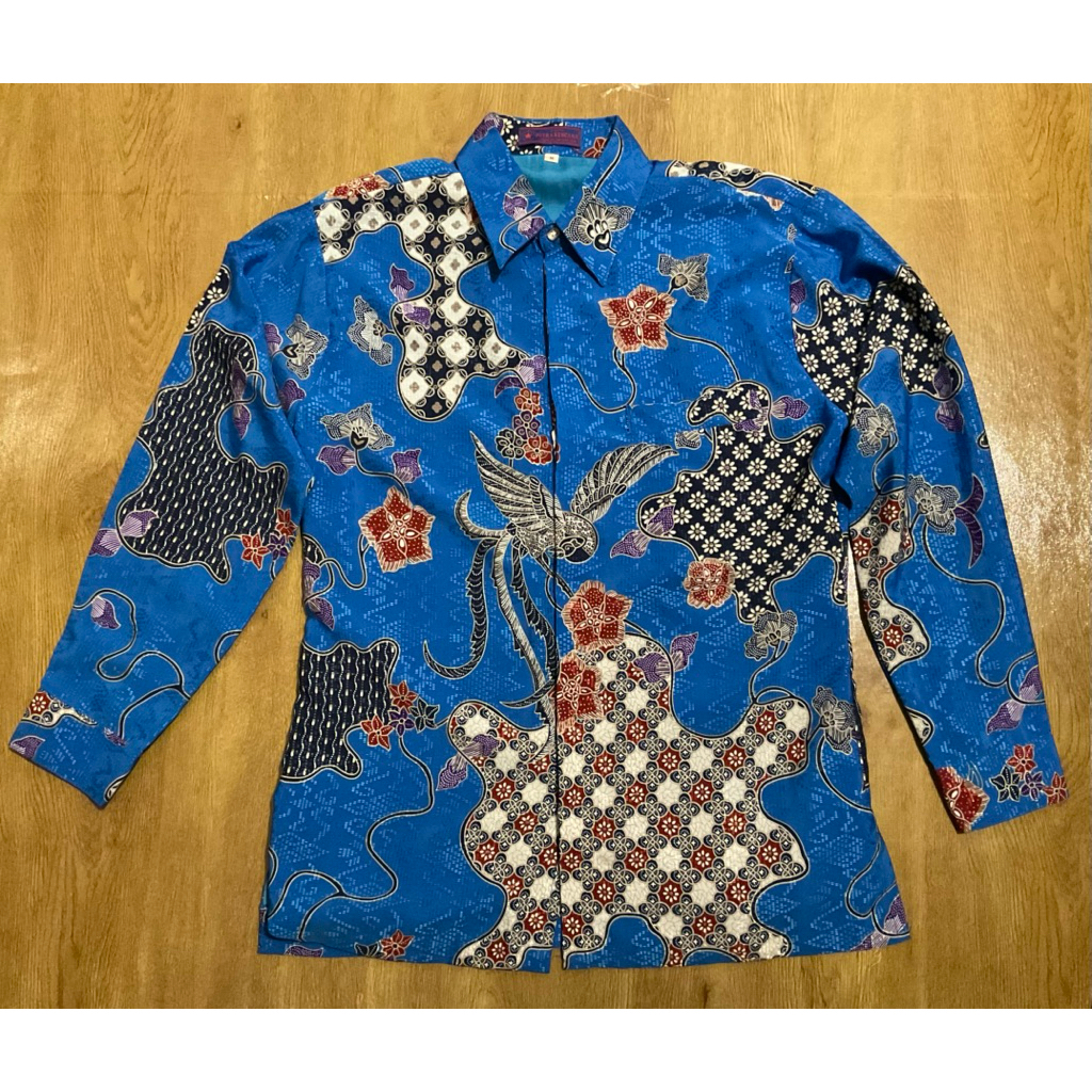 Batik Pria Biru