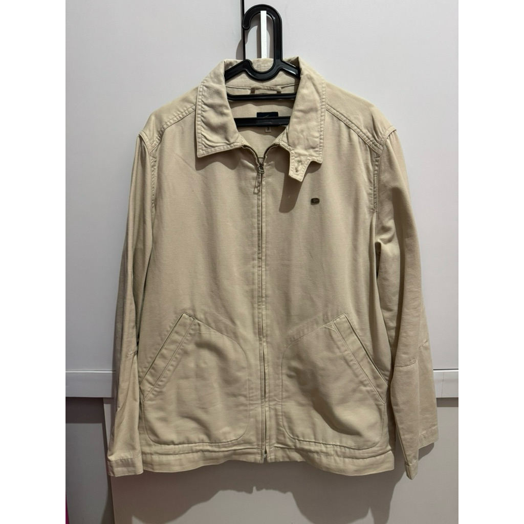 Jaket Denim Lacoste Cream Preloved
