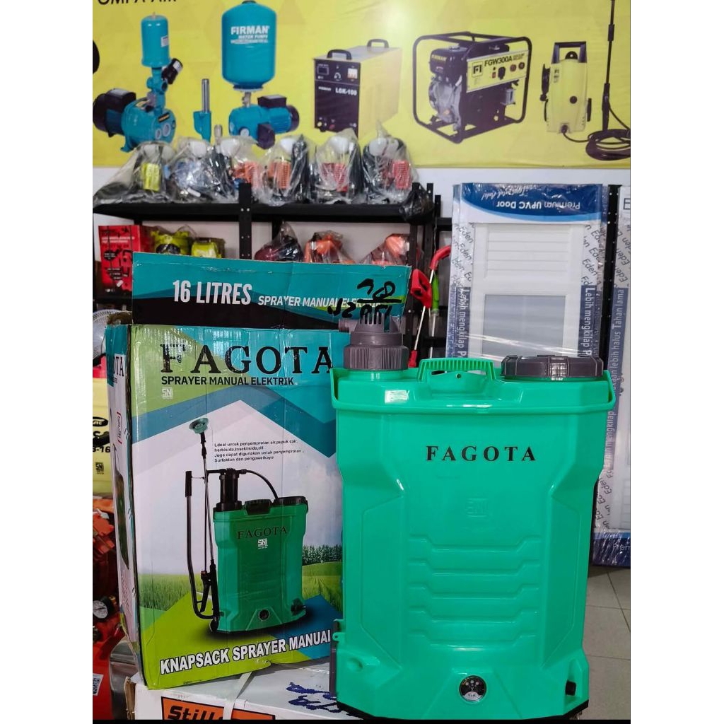 Sprayer semprot hama 16 liter elektrik FAGOTA