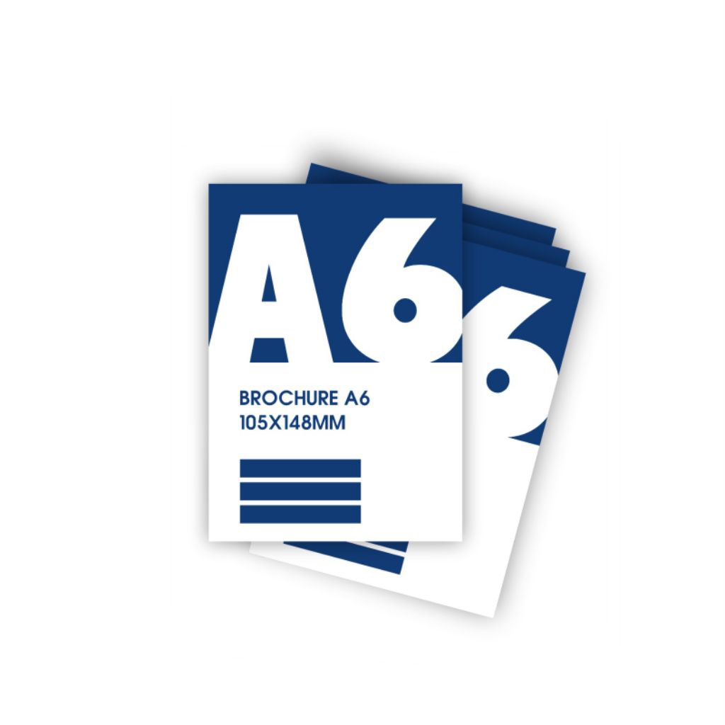 CETAK FLYER/BROSUR A6 ART PAPER/ART CARTON/IVORY/HVS