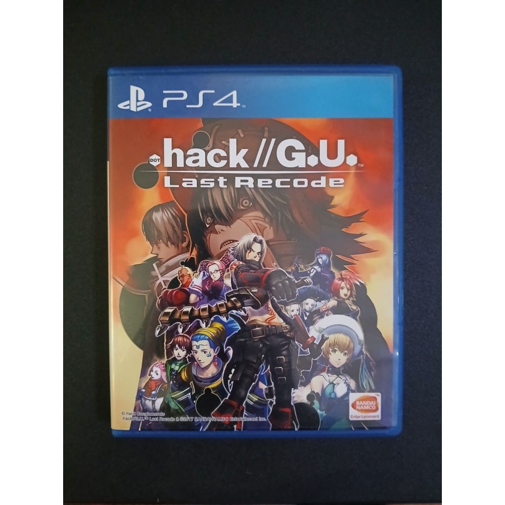 BD PS4 DOT hack//G.U. Last Recode Reg 3 kaset ps 4 game games Hack GU mirip ys persona royal