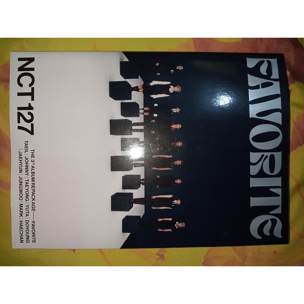 album jewel case nct 127 dream favorite