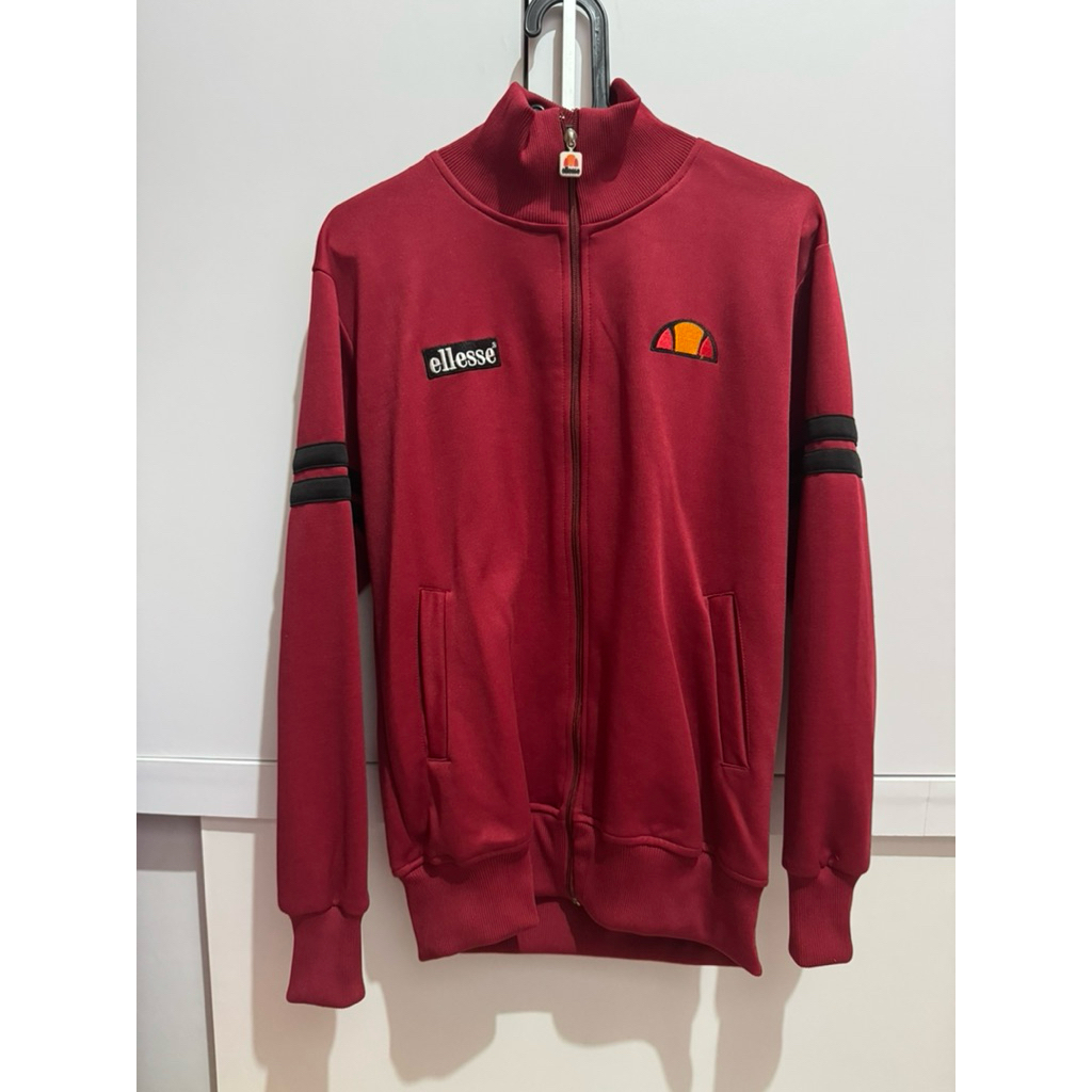 Jaket Tracktop Merah Ellesse Preloved