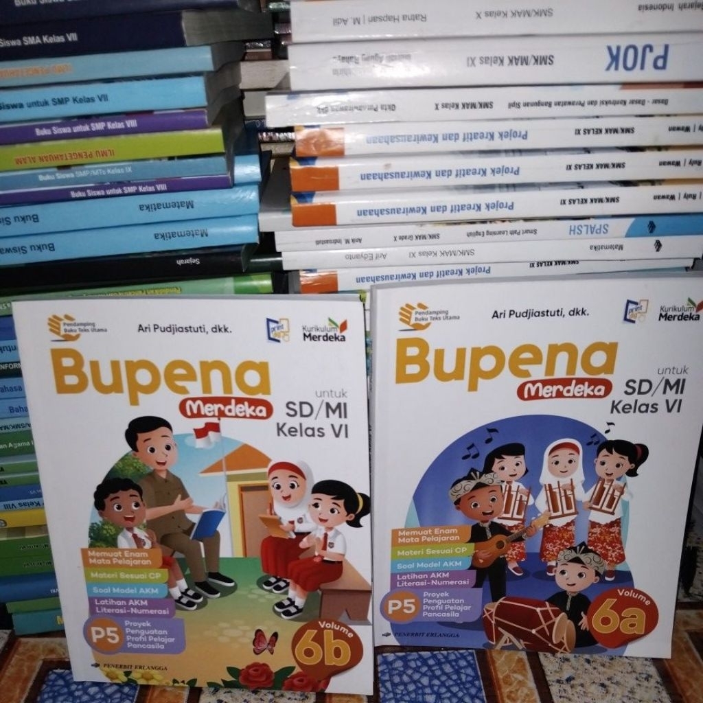 BUPENA SD KELAS 6 ORI BEKAS