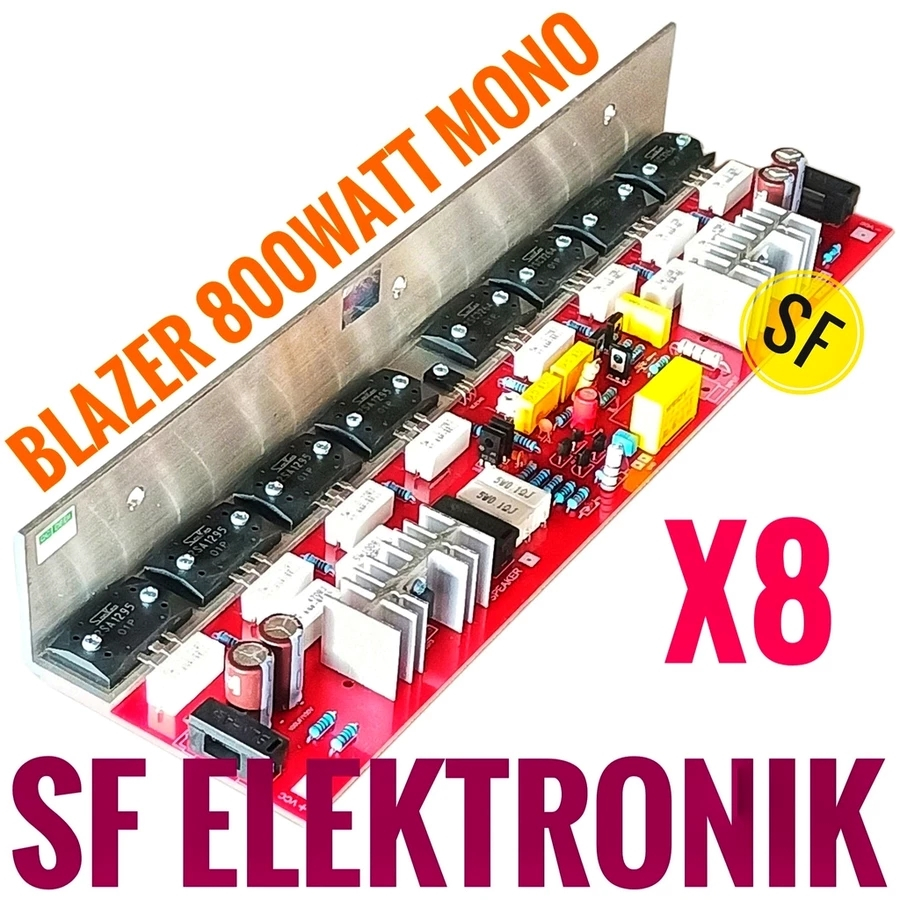 Kit Power Amplifier Blazer X8 800W Mono