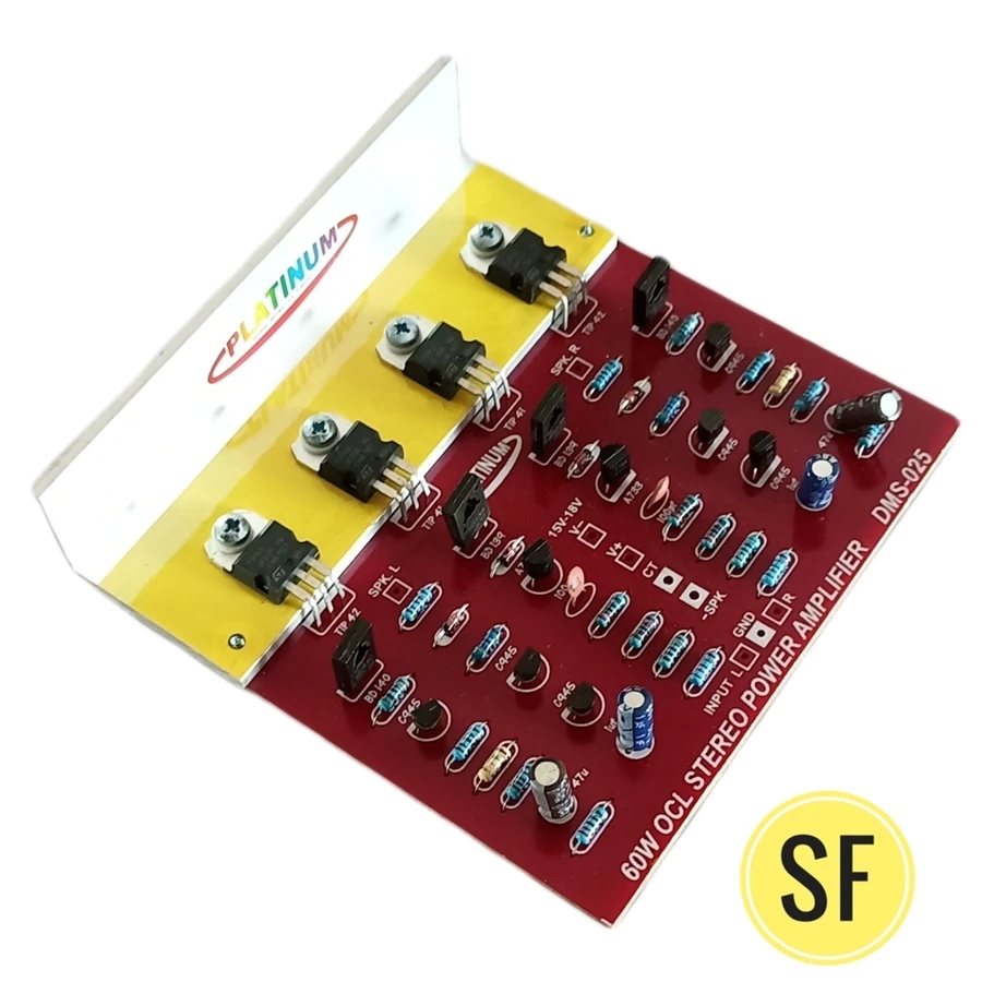 Kit Power Amplifier OCL 60Watt Stereo DMS 025