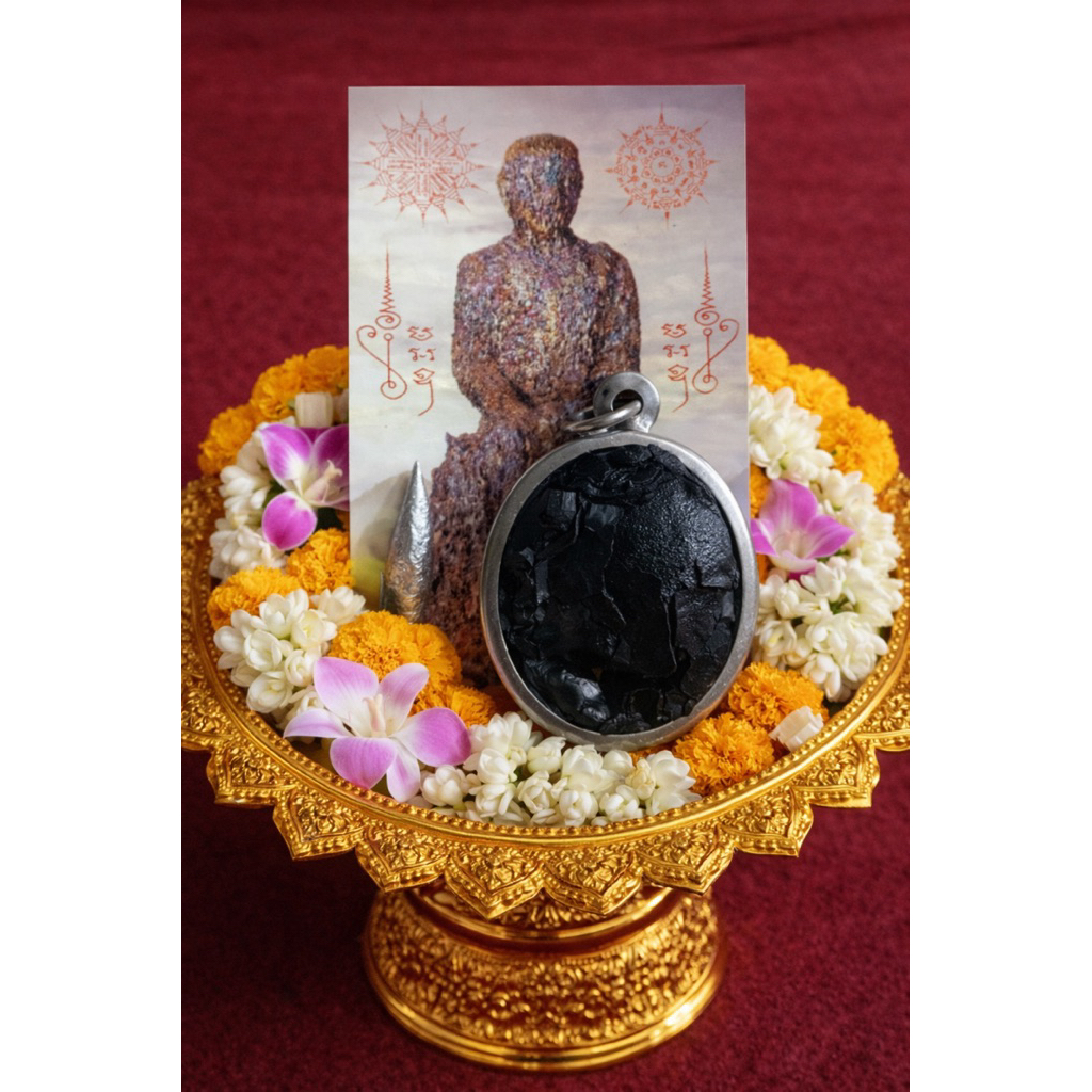 Leklai KOD (Iron Leklai) LP Yai (Phra Ajahn Somporn Samawaro) Wat Phra Thamyannamunee LK83