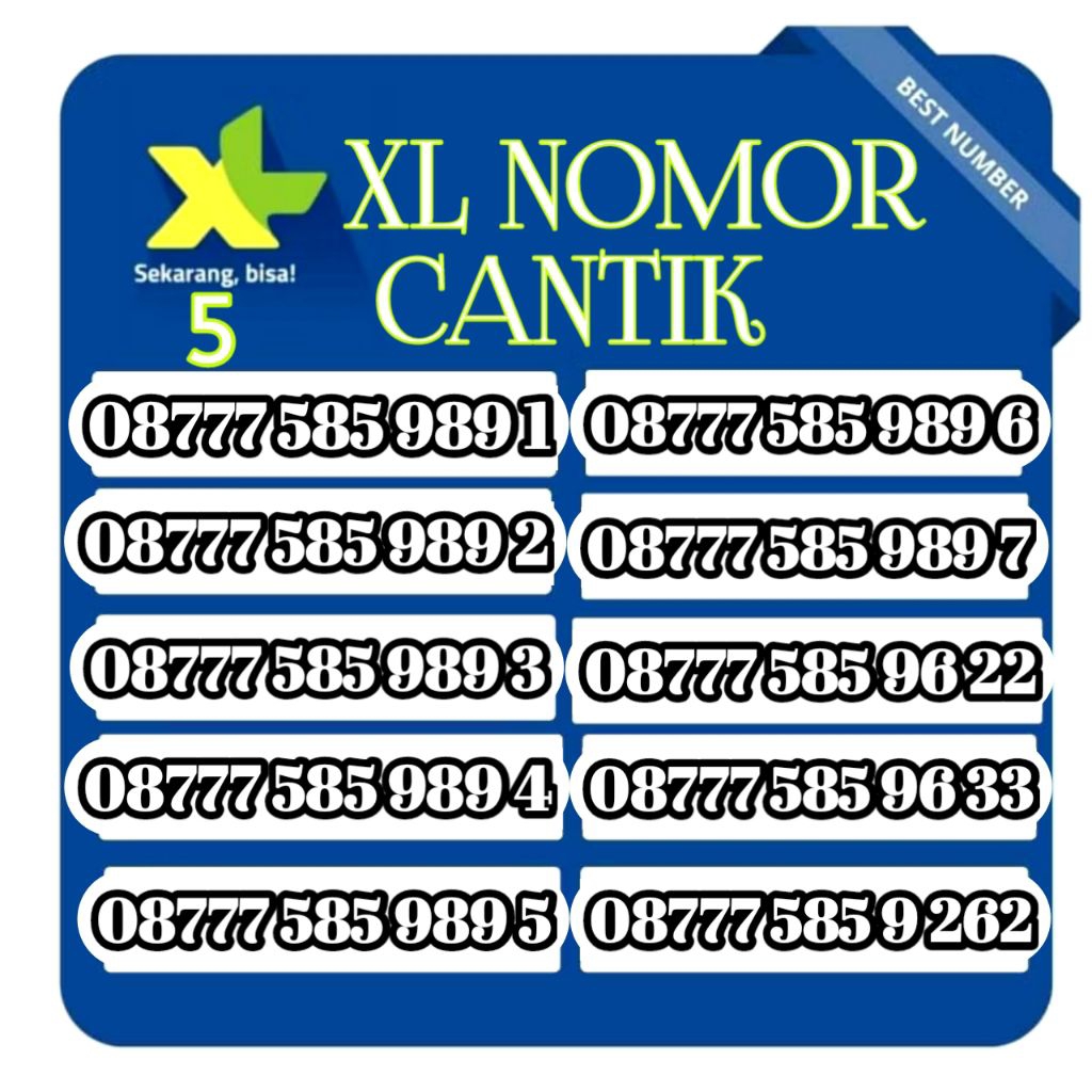 promo perdana XL nomor cantik 11digit(Cek Deskripsi)