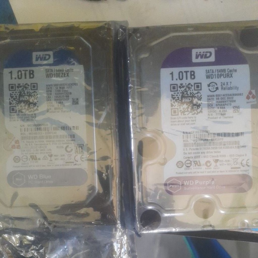 hardisk internal wd 1 tera