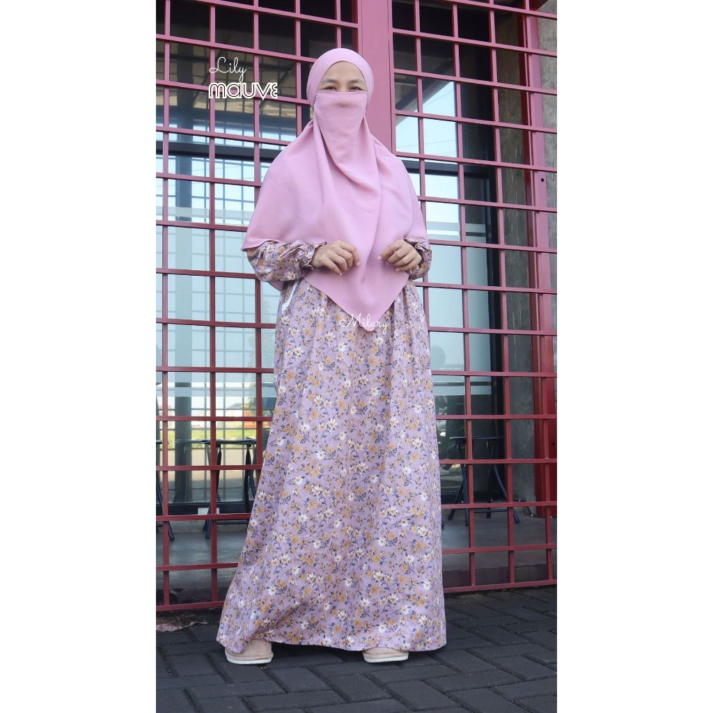 HOMEDRESS GAMIS DASTER BAJU MUSLIM DEWASA MILARY KATUN JEPANG HITAM BIRU HIJAU COKSU BEIGE MAUVE - L