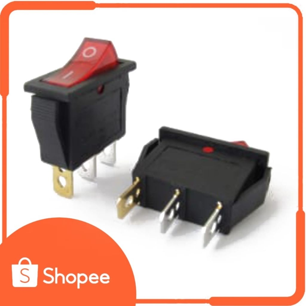 switch KCD3 ON OFF 3 PIN