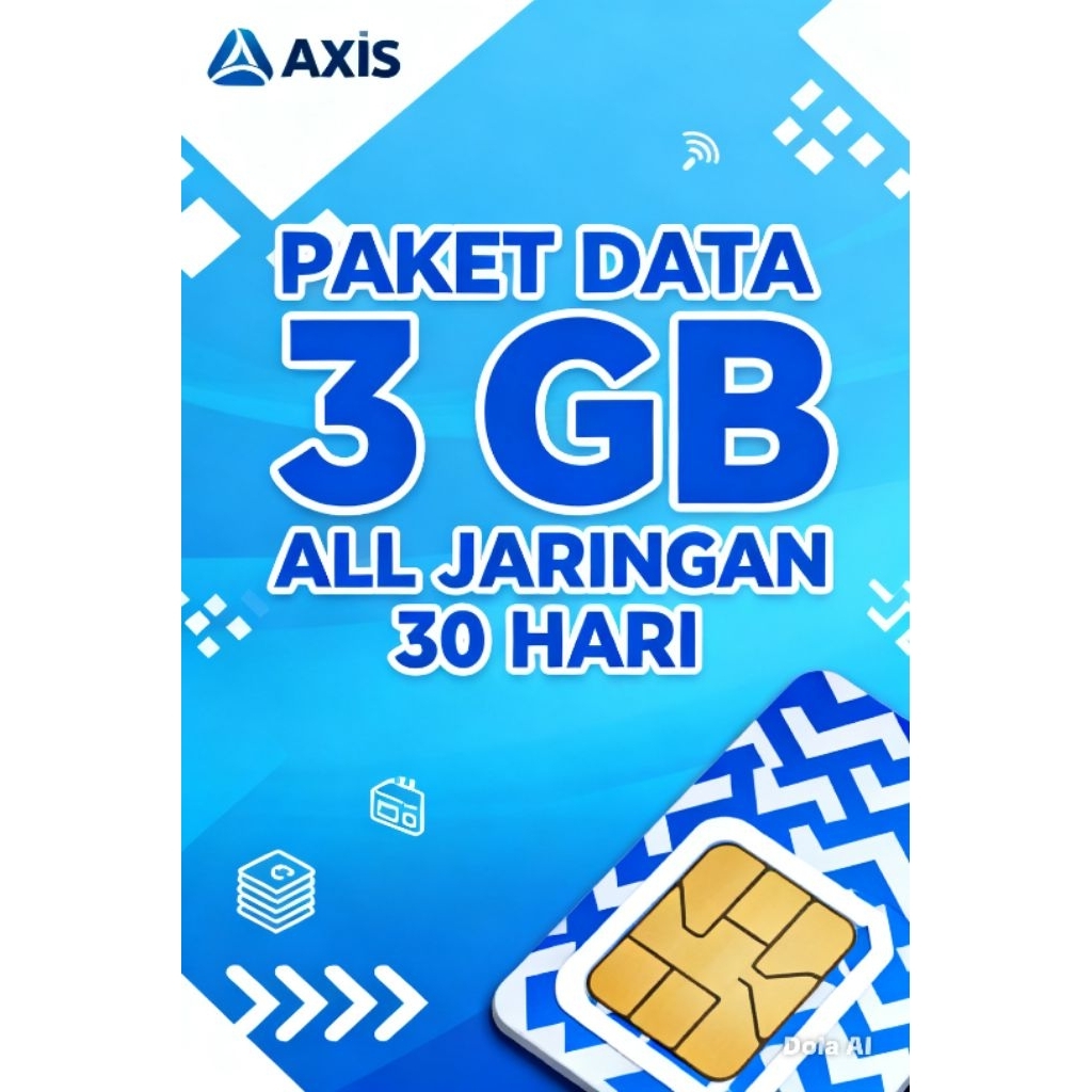 paket data Axis 3gb 30hari
