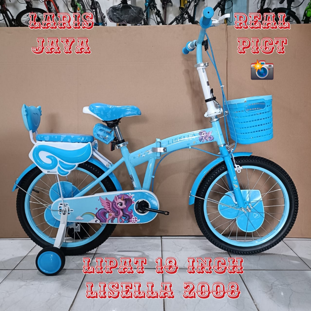 [ BONUS BELL ] SEPEDA LIPAT 18 INCH MAZARA 2288 SR By Pacific Dan sepeda anak 18 inch lipat Axxil 61