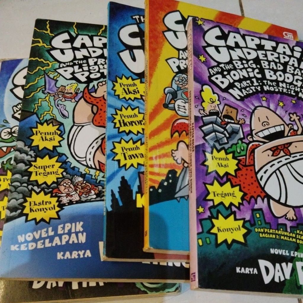 komik  captain underpants