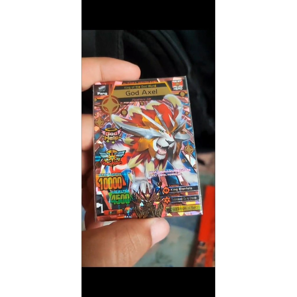 strong animal kaiser god axel sp