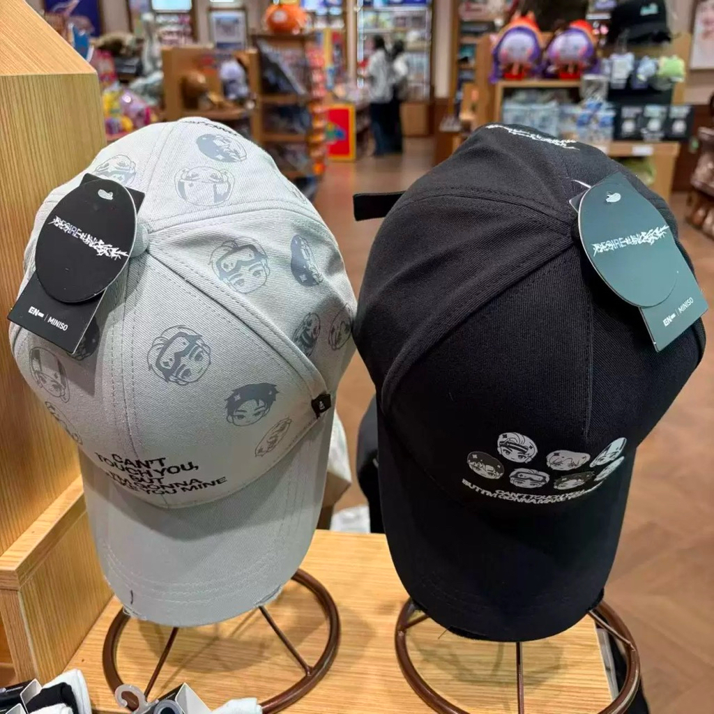 enhypen x miniso ballcap topi original