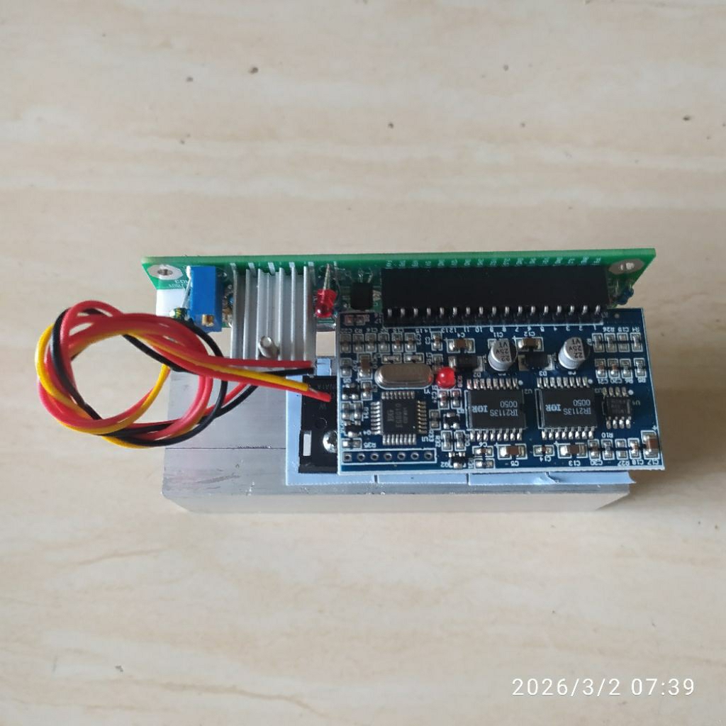 kit inverter pure sine wave mini inverter low frekuensi 4 mosfet