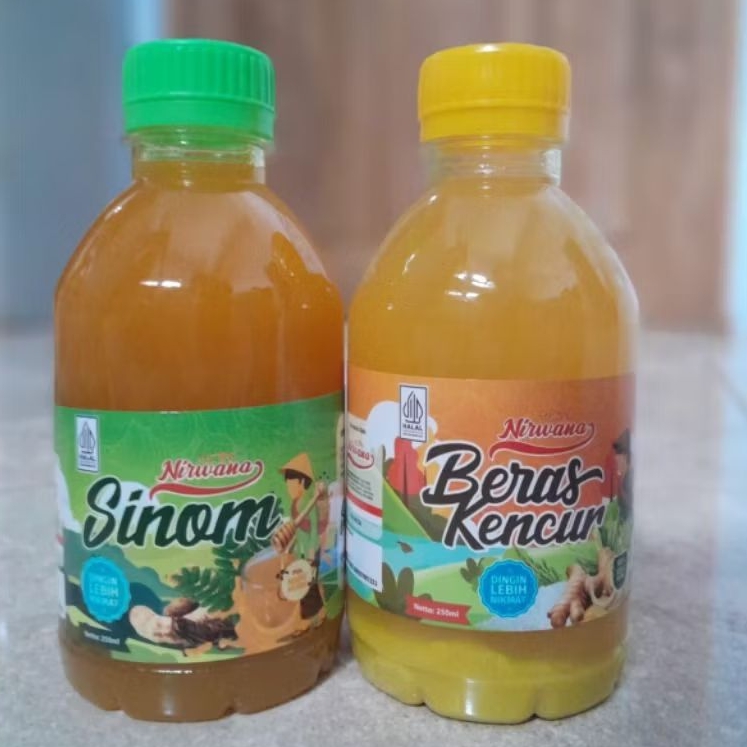 Beras Kencur Sinom Nirwana Nganjuk Original 250 ml