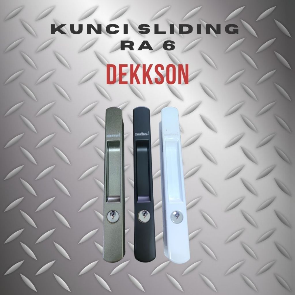 DEKSON Kunci Jendela Aluminium Kunci Jendela Geser Handle Jendela Sliding Ra 6