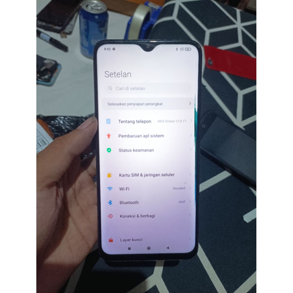 LCD POCO M3 ORIGINAL COPOTAN
