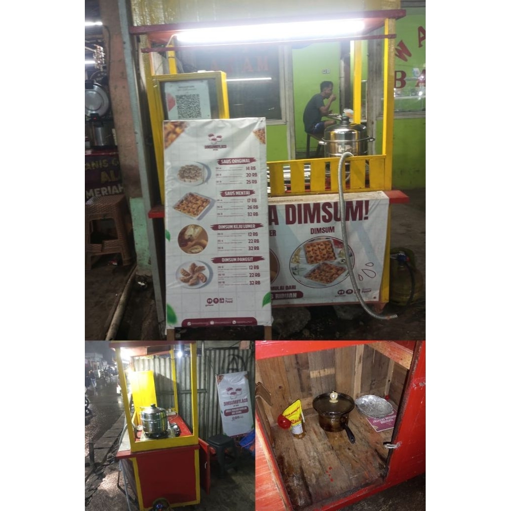 DIJUAL GEROBAK MAKANAN BEKAS