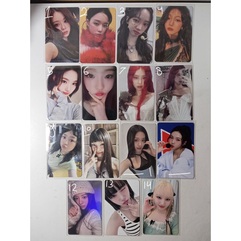 aab official photocard girlgroup winter dirtywork Kpop-merch burst Richman Karina Armageddon Ld ever