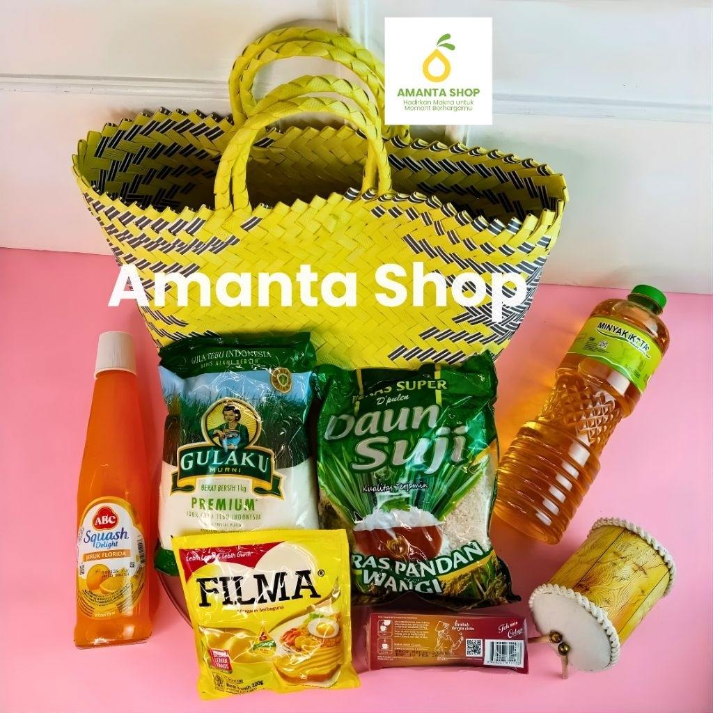 Paket Munggahan Paket Sembako Ramadhan Lebaran Gratis Tas Anyam Cantik Paket Sembako Hemat Lebaran I