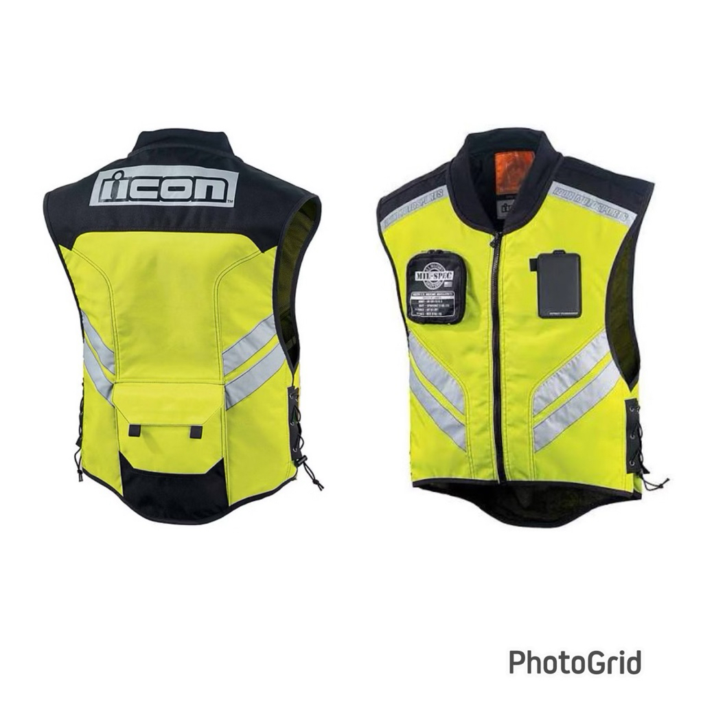 ICON ROMPI MOTOR SPORT JAKET PELINDUNG DADA TOURING PRIA JACKET PRIA