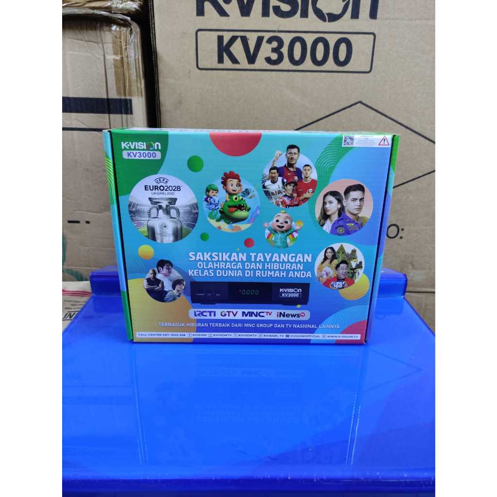 K-VISION - Receiver Parabola KV3000 / C2000 / Bromo Hybrid Cband/KUband