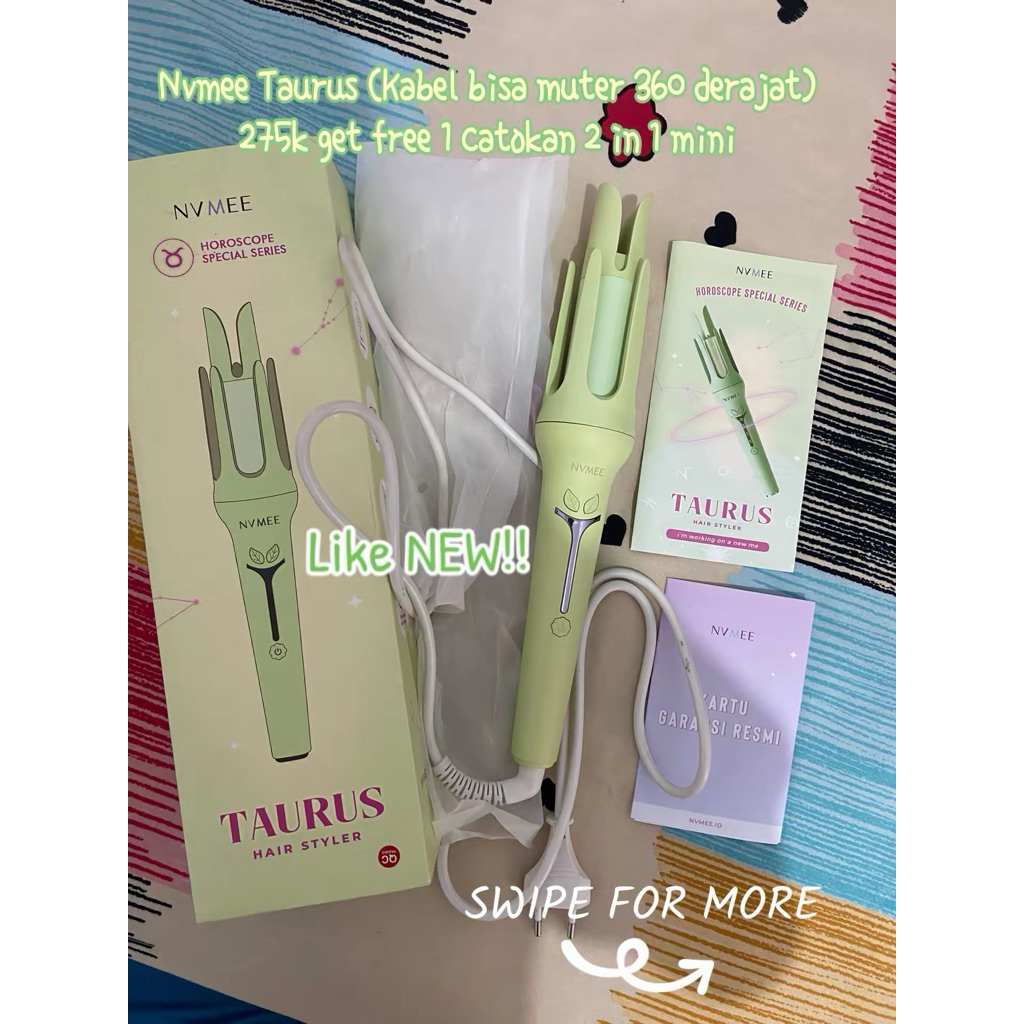 Nvmee Catokan Curly Taurus