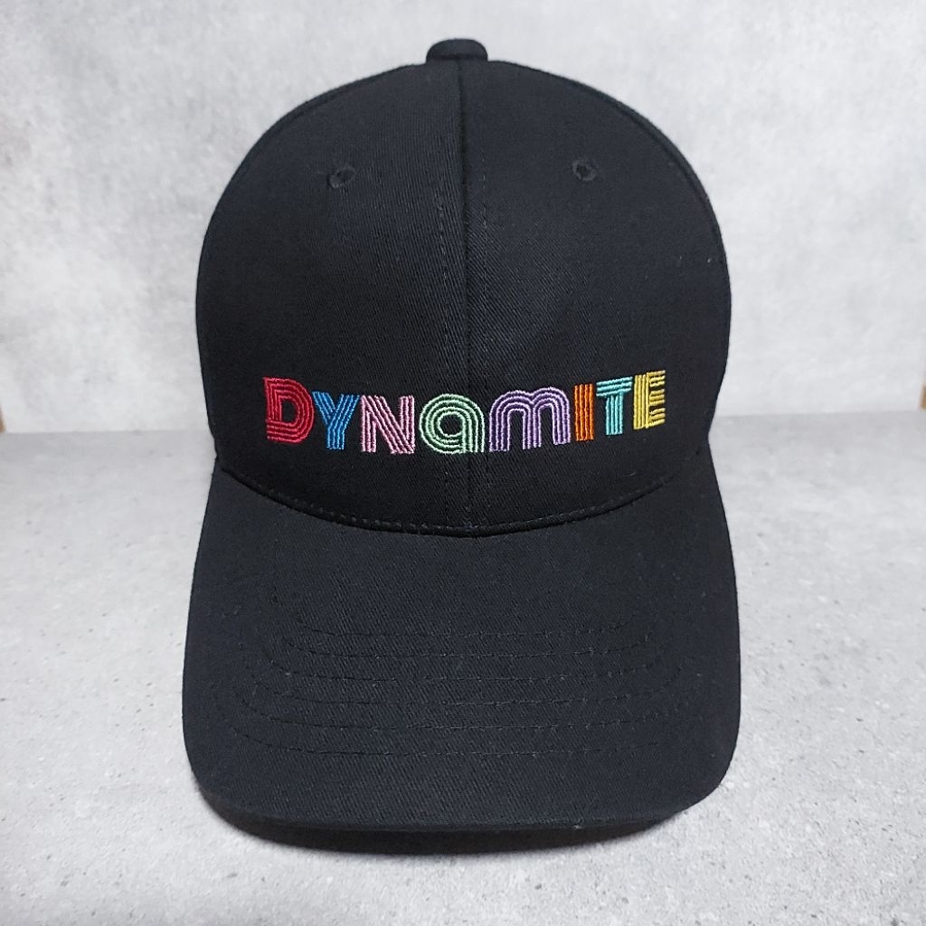 topi cap BTS DYNAMITE black official merch original RARE ITEM