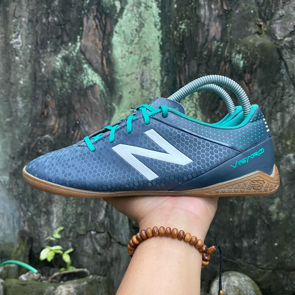 Sepatu Bola / Futsal New Balance Visaro Control 'Blue Green' Size 40 (25cm)