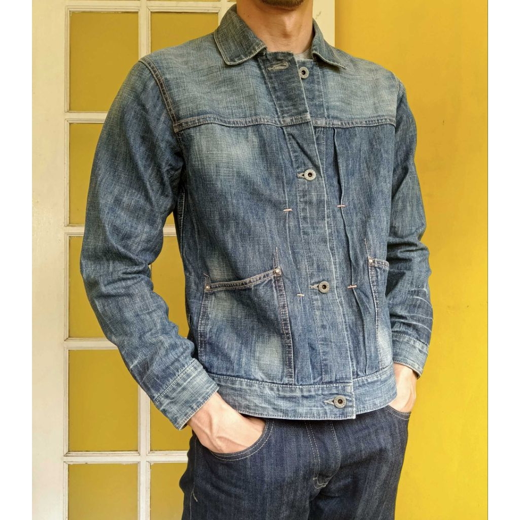 Jaket Jeans Denim NINE BLOCKS Type 2