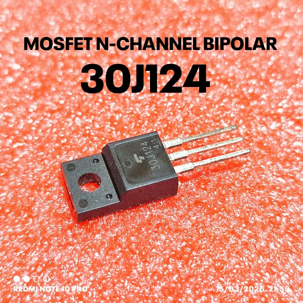 MOSFET N-CHANNEL 30J124 600V