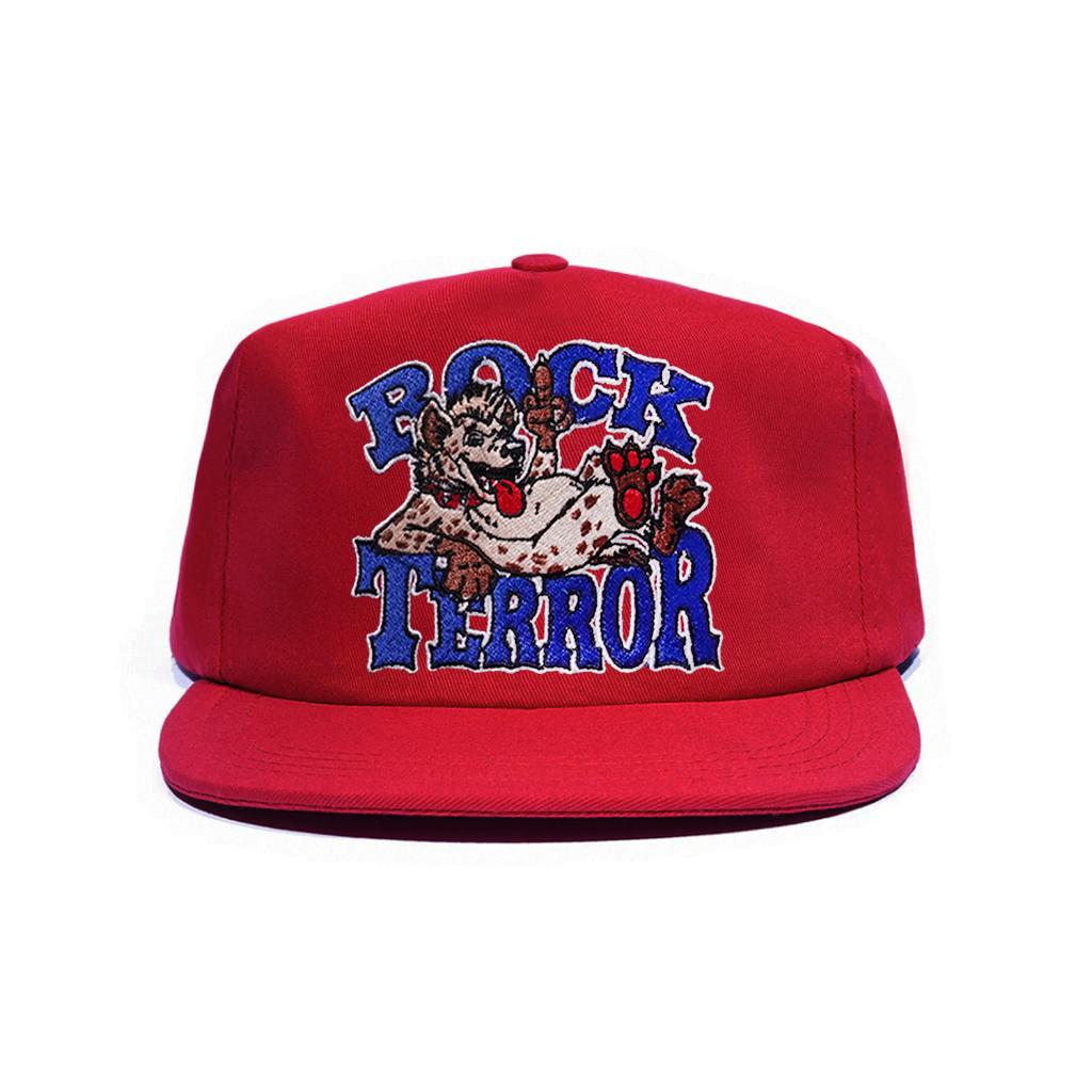 ROCKTERROR HAT RED - THE GOSH OF A SMILE - UNISEX | TOPI
