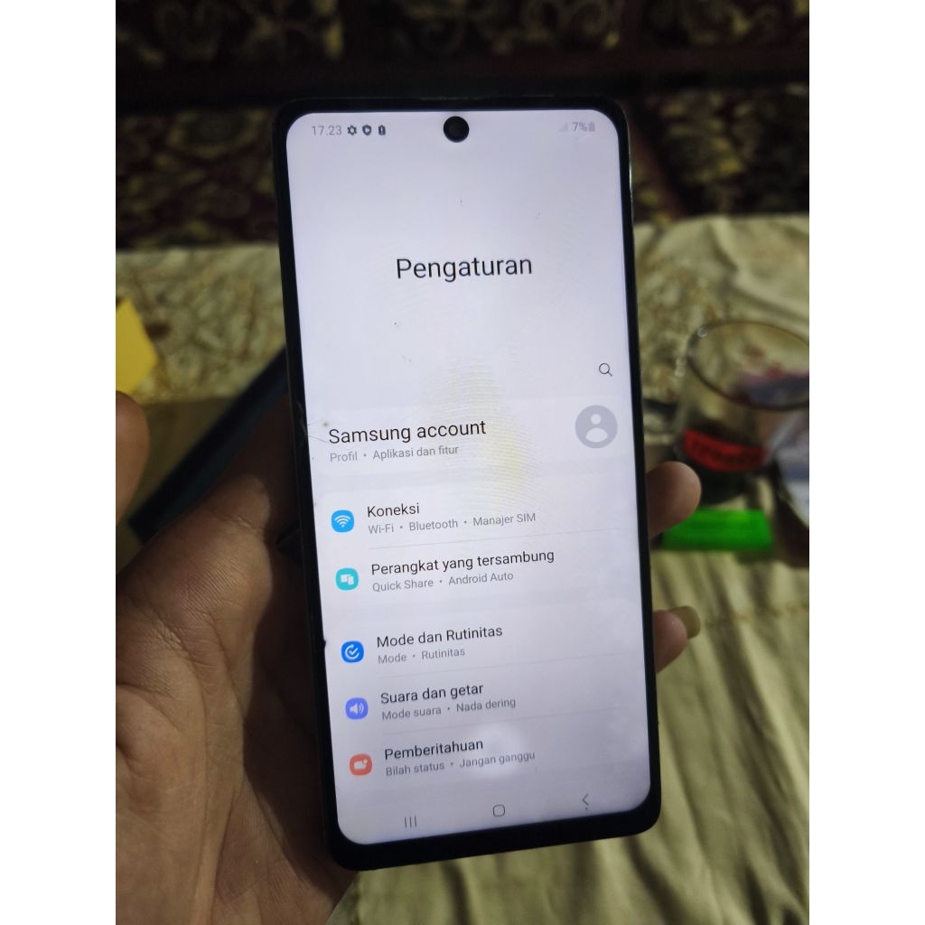 Samsung a71 minusan