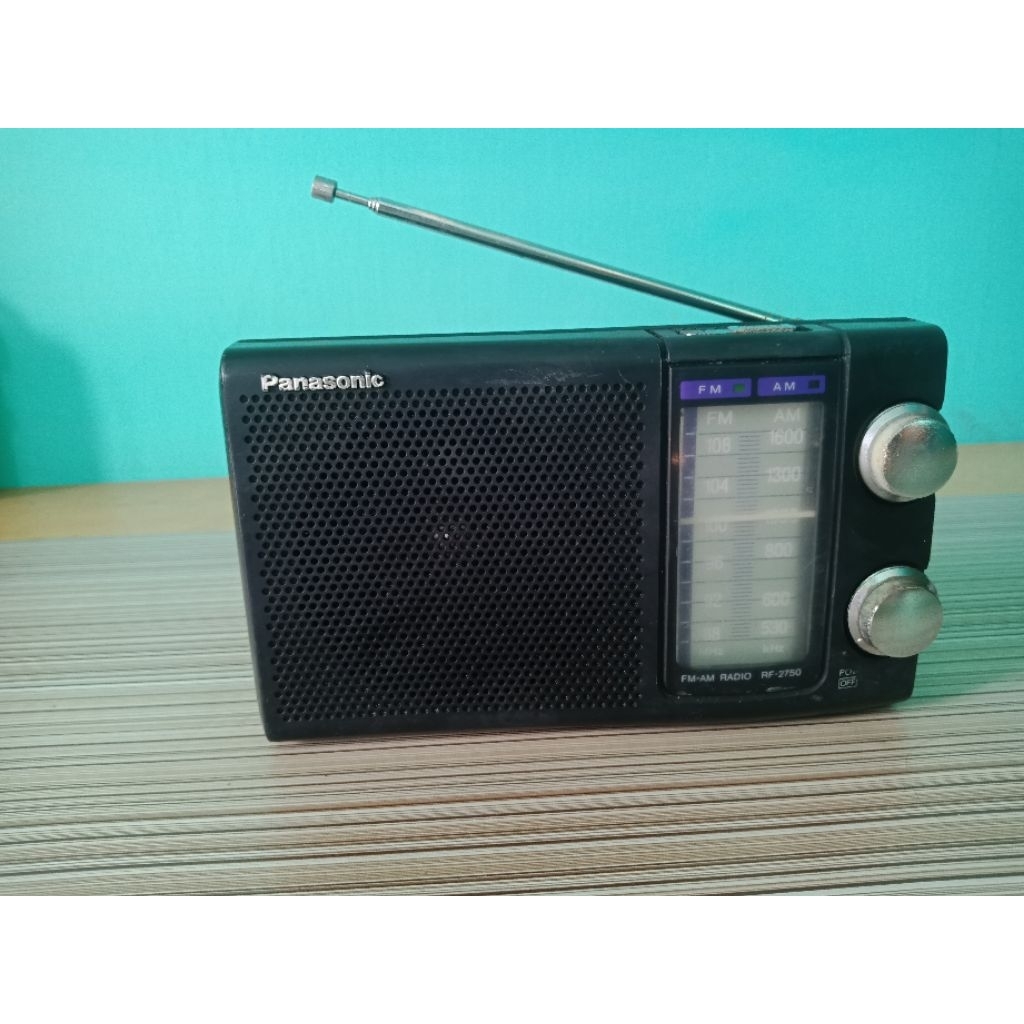 Radio Panasonic Ori RF-2750 clasik ,Speaker 4" suara empuk