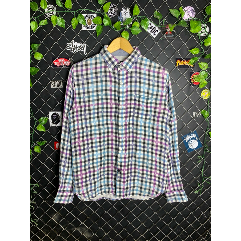 Kemeja flannel beams japan original
