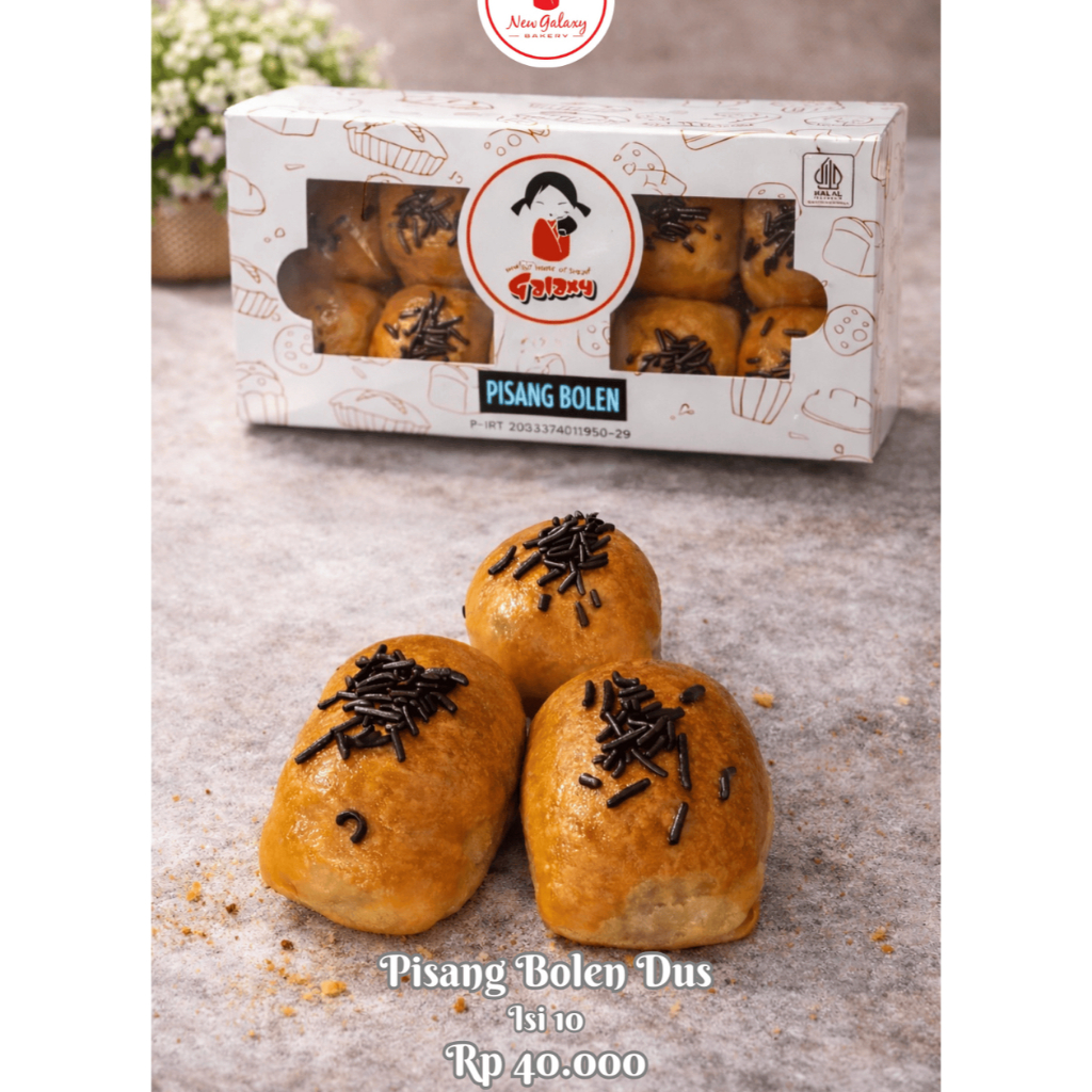 Pisang Bolen Dus | Bolen Coklat Premium