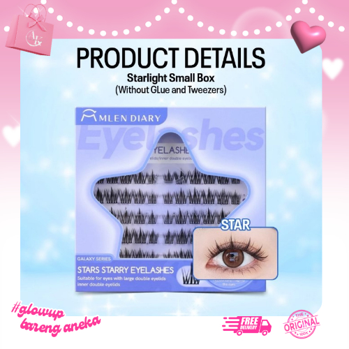 [ANEKA] MLEN DIARY STAR LIGHT GLUE LASH