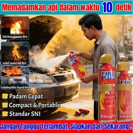 Apar mobil pemadam api semprot 500Ml alat pemadam kebakaran api ringan mobil Dapur Rumah
