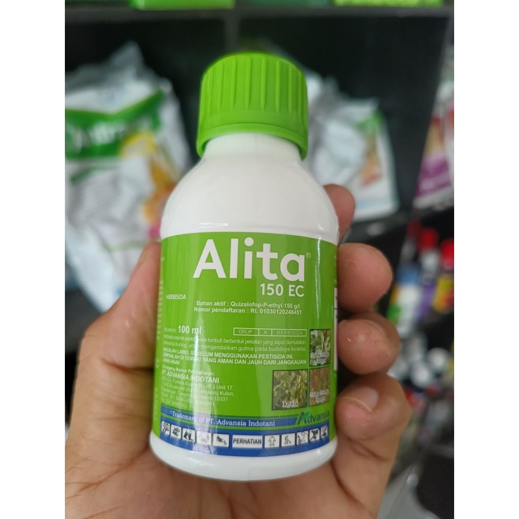 ALITA 150 EC Herbisida Selektif Untuk Gulma Sayuran Kemasan 250 ML dan 100 ML