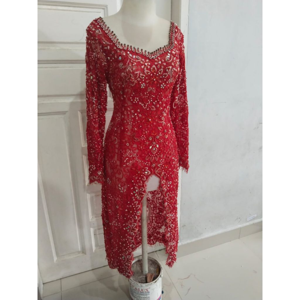 kebaya pengantin Batak Karo, wedding dress