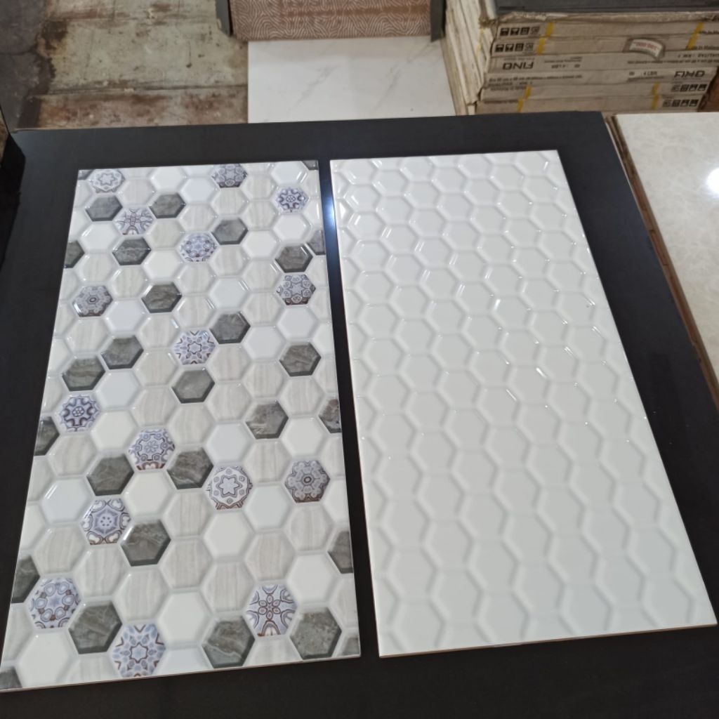 keramik 30x60 dinding mulia kimberly kamar mandi/keramik dinding dapur/keramik hexagonal/keramik kil